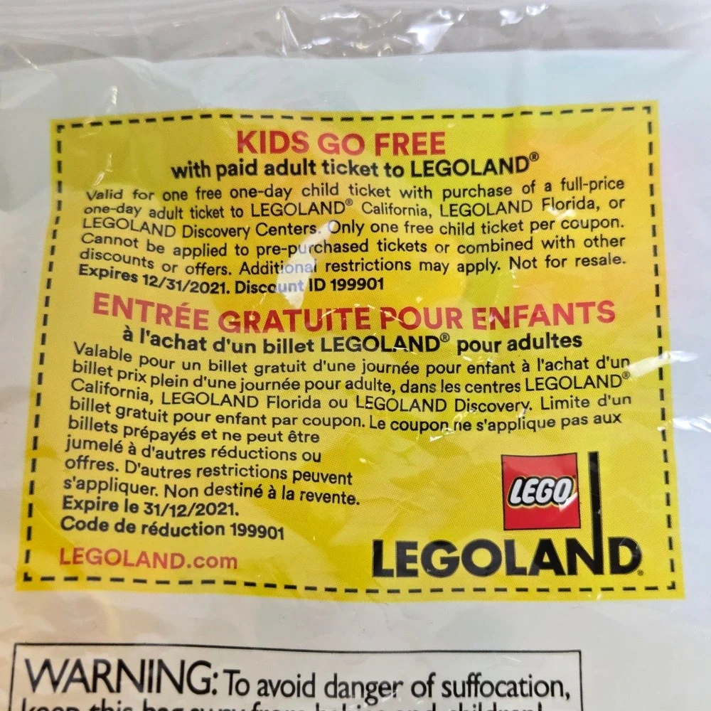 LEGO Duplo My First Duck Polybag Set 30327 Ages 1.5+ Retired 2019 New Sealed